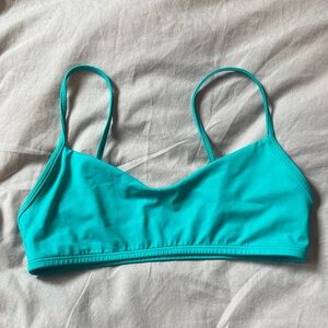Jolyn Clothing Vibrant Aqua Bralette